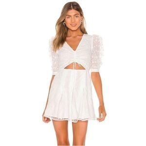 The perfect white sundress!! Embroidered lace and tasteful cutouts 🤩🤍